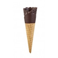 Tall Chocolate Waffle Cone 120's