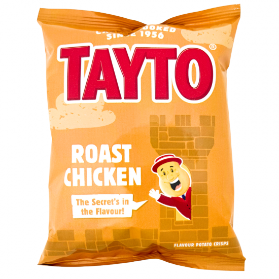 Tayto Roast Chicken Crisps 32 x 32.5g