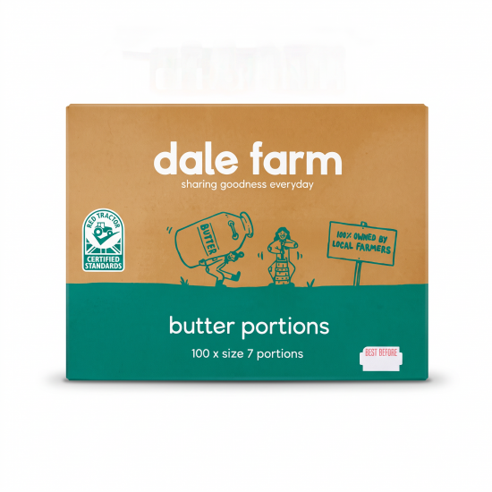 DALE FARM BUTTER PORTIONS 1 X 100psc
