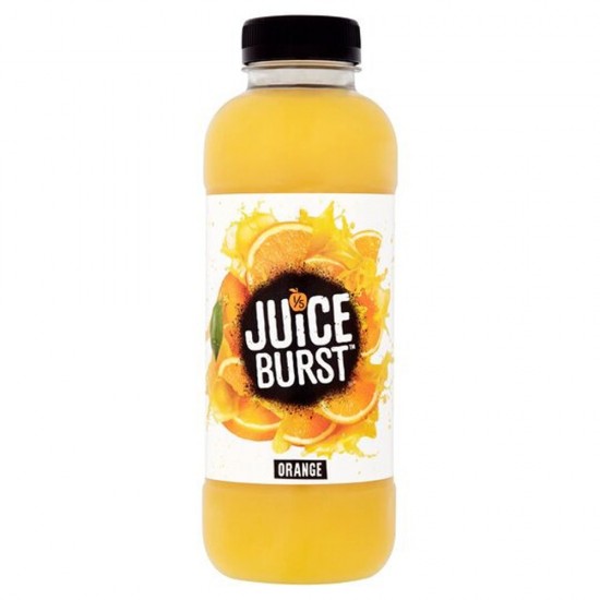 Juice Burst Orange Bottle 12 x 500ml