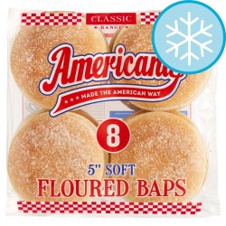 5" Americana Floured Bun 6x8's