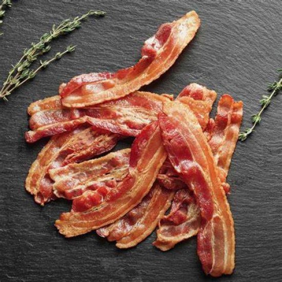 Heavy Cooked Smoked Streaky Bacon 1kg