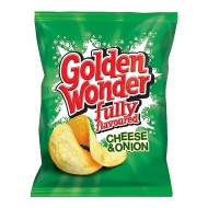 GW Cheese & Onion Crisps 32's x 32.5gr