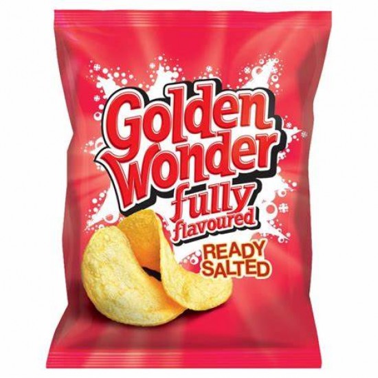 GW Ready Salted Crisps 32's x 32.5gr