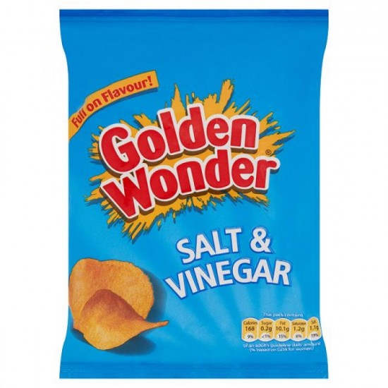 GW Salt & Vinegar Crisps 32's x 32.5gr