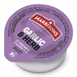 Harrisons Garlic Mayo Pots 100 x 25g