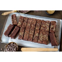 CAKESMITHS DOUBLE CHOCOLATE FUDGE CAKE 1X18PTN