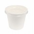 7oz White PE Lined Pot 200ml CSPOT07 1000's