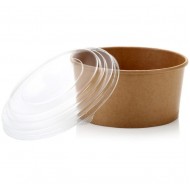 KRAFT Hot Food Bowl Lids (300) - 500/750/1000ml