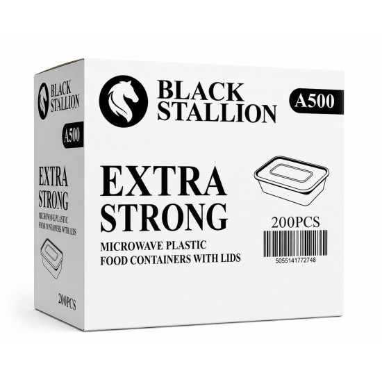 Stallion A500 Microwaveable Containers 50pcs