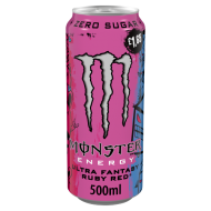 Monster Ultra Fantasy Ruby Red 500ml x 12 PMP £1.65(Can)