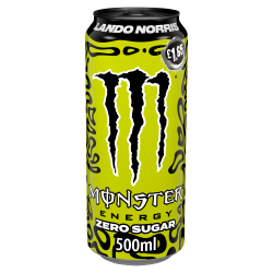 Monster Energy Lando Norris ZERO 500ml x 12 PMP £1.65(Can)