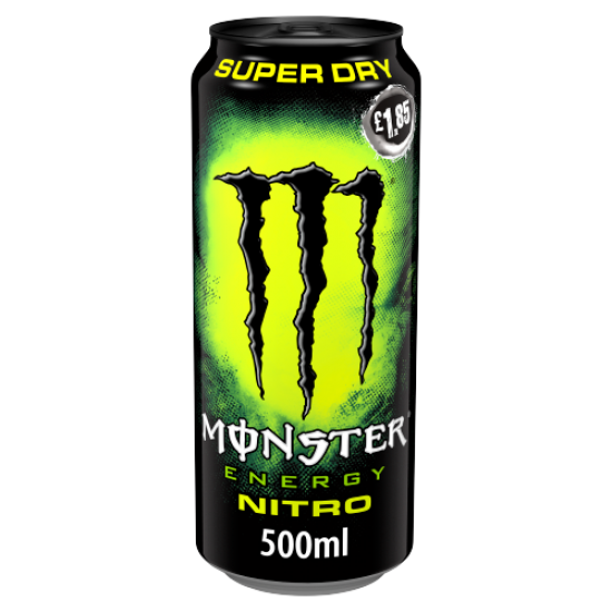 Monster Nitro 500ml x 12 PMP £1.75 (Can)