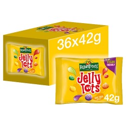 Rowntrees Jelly Tots Sachet 36 x 42g