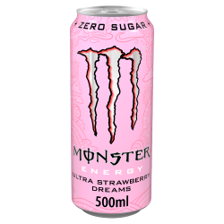 Monster Ultra Strawberry Dreams 500ml x 12 (Can)