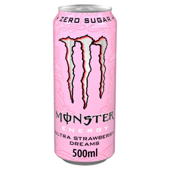 Monster Ultra Strawberry Dreams 500ml x 12 (Can)