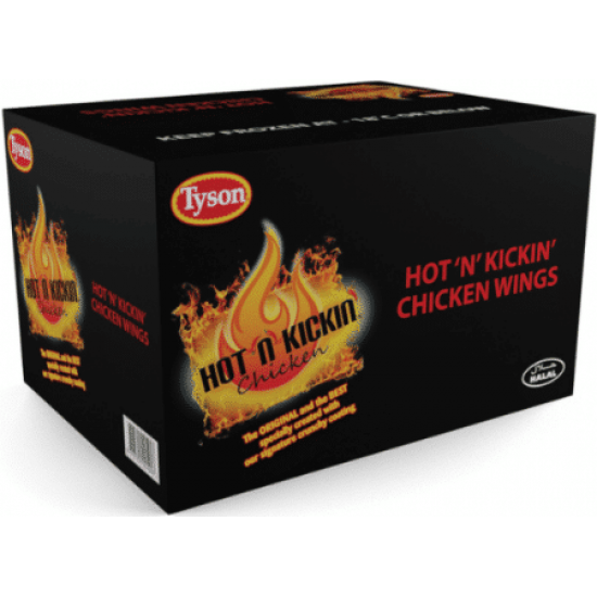 Tyson Hot n Kickin Chicken Wings 2.27kg