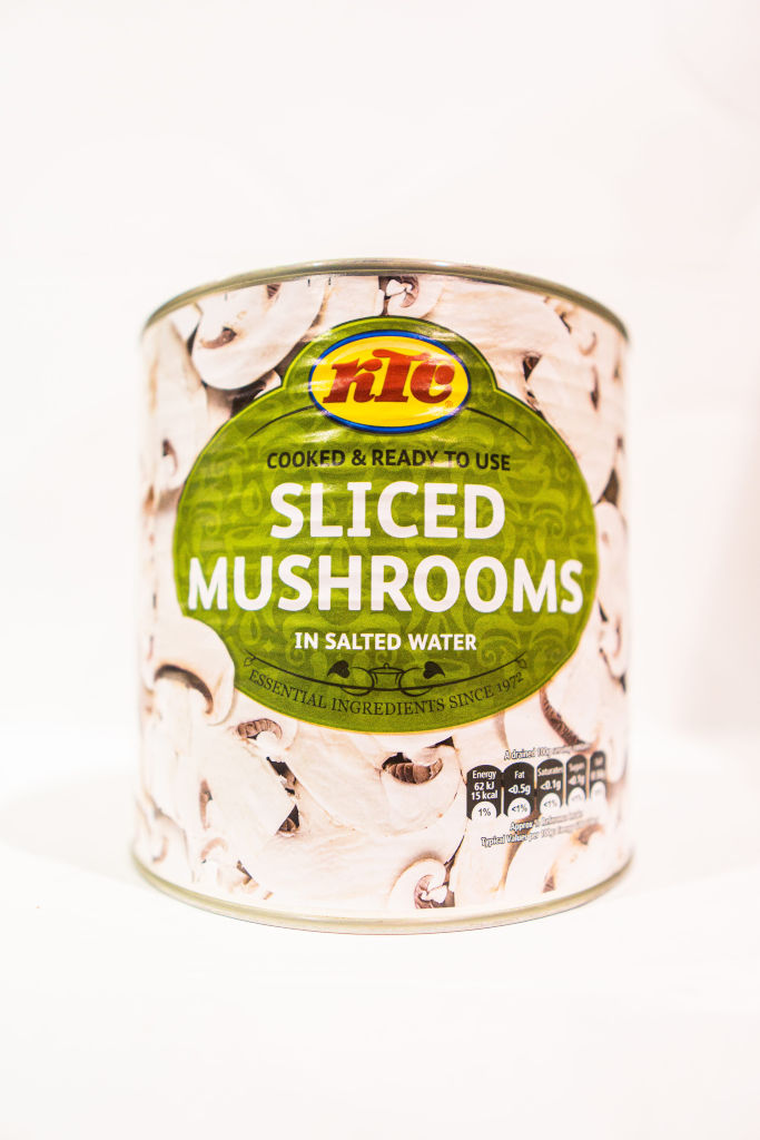 Sliced Mushrooms Tin 2.55kg