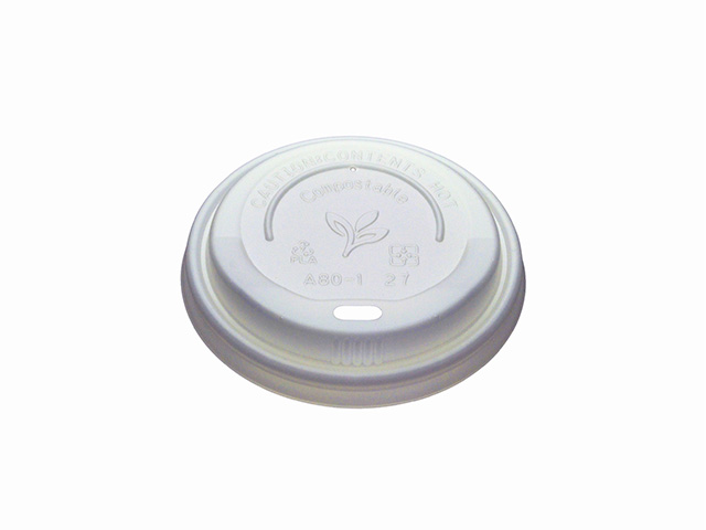 8oz Compostable Domed Lid 1000s