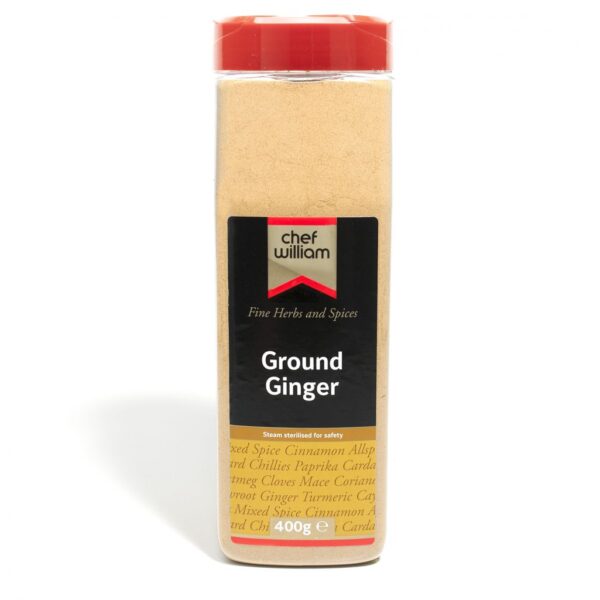 CHEF WILLIAM GROUND GINGER 400g