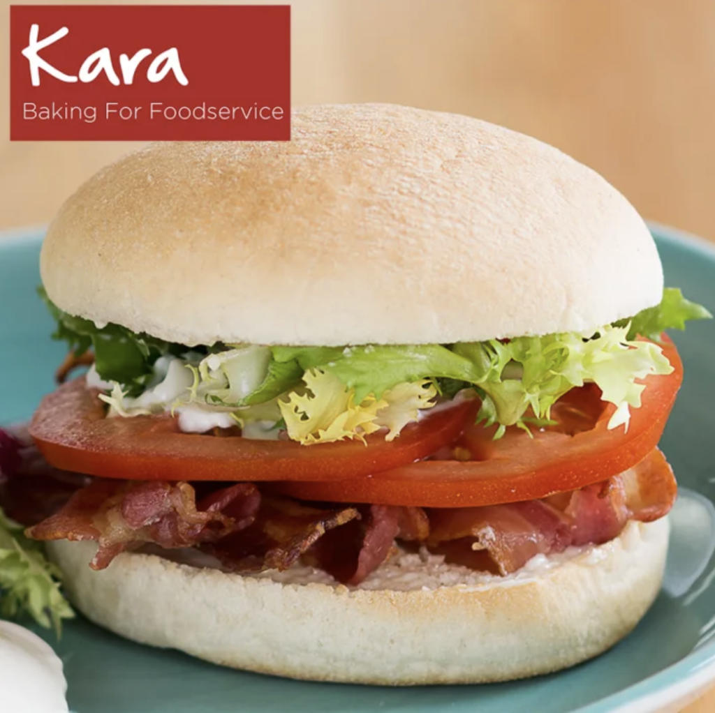 5 Kara Floured Burger Bun 6x8s