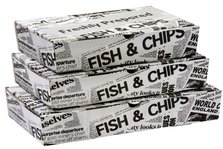 Medium Fish & Chips Box