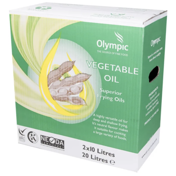 Olympic Vegetable Oil Bottle 2x10ltr