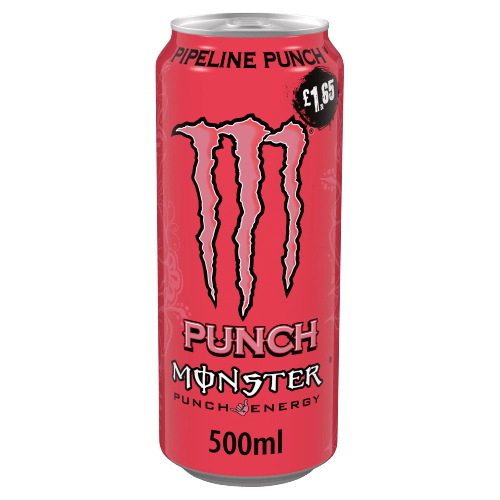 Monster Pipeline Punch 500ml x 12 PMP £1.75 (Can) Monster Pipeline Punch 500ml x 12 PMP £1.75 (Can)