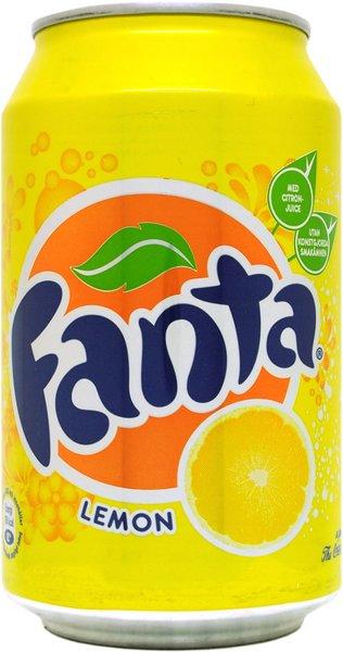 Fanta Lemon cans 24 X 330ml