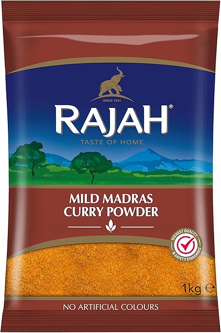 RAJAH Mild Madras Curry Powder 1kg