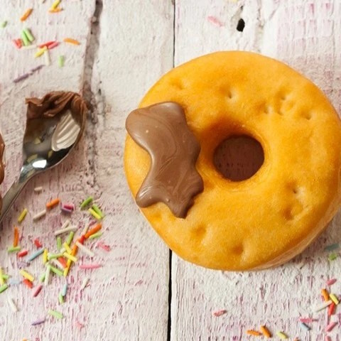 88250 BAKO Unsugared Ring Doughnuts 48x50g