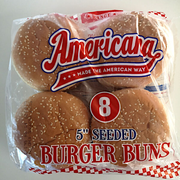 5 Americana Seeded Bun 6x8s