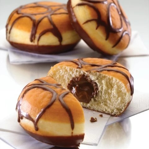 94102 BAKO Cocoa/Hazelnut Filled Doughnuts