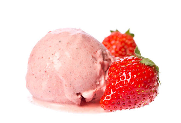 Strawberry Soft Scoop Ice Cream 4L
