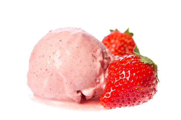 Strawberry Soft Scoop Ice Cream 4L