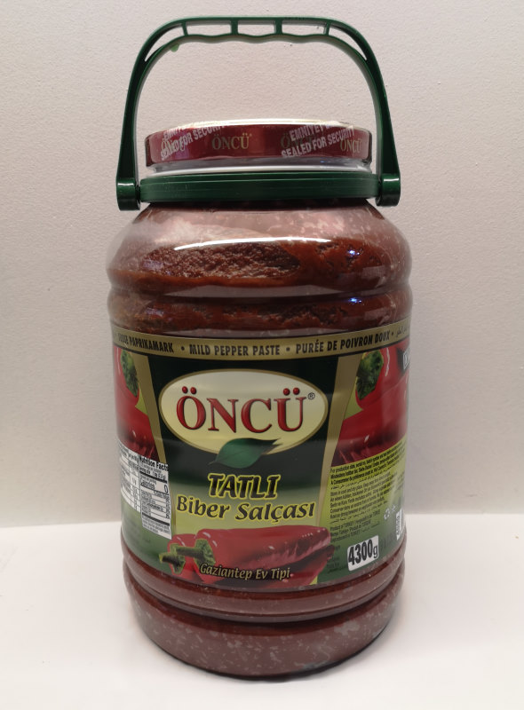 Oncu Pepper Paste Mild 4.3kg