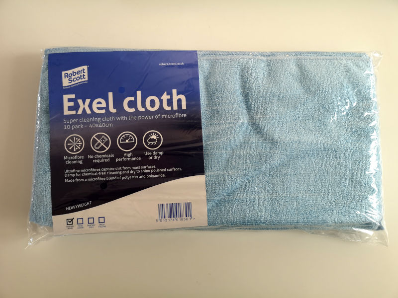 Exel Microfibre Cloth 10 - 40x40 cm