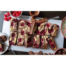 CAKESMITHS RASPBERRY CHEESECAKE BROWNIE 1x14ptn